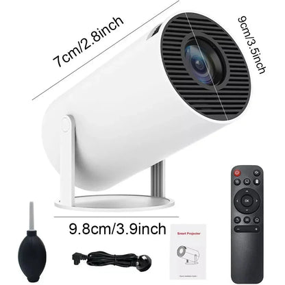4K Smart Projector with WiFi & Bluetooth