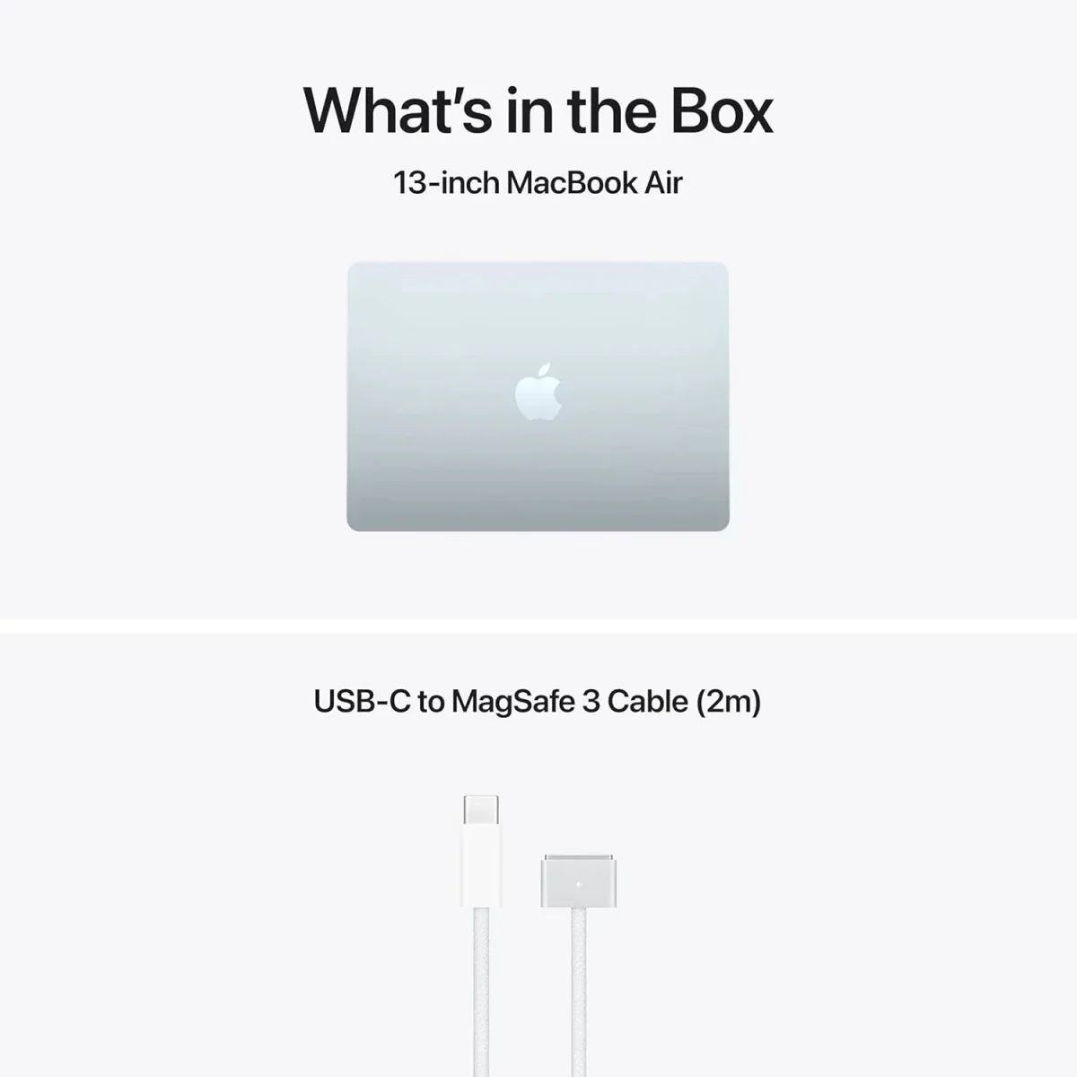 Apple MacBook Air 13-inch Laptop (M5, 16GB RAM, 512GB SSD) – Sky Blue