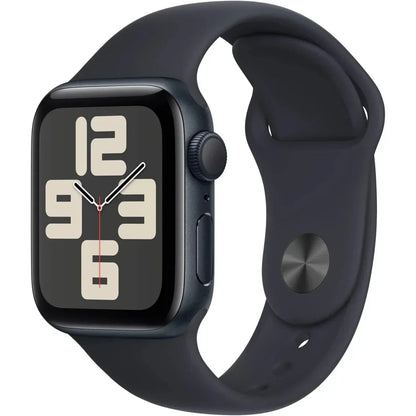 Apple Watch SE (2nd Gen, 2023) GPS 40mm – Midnight Aluminium Case with Midnight Sport Band (S/M)