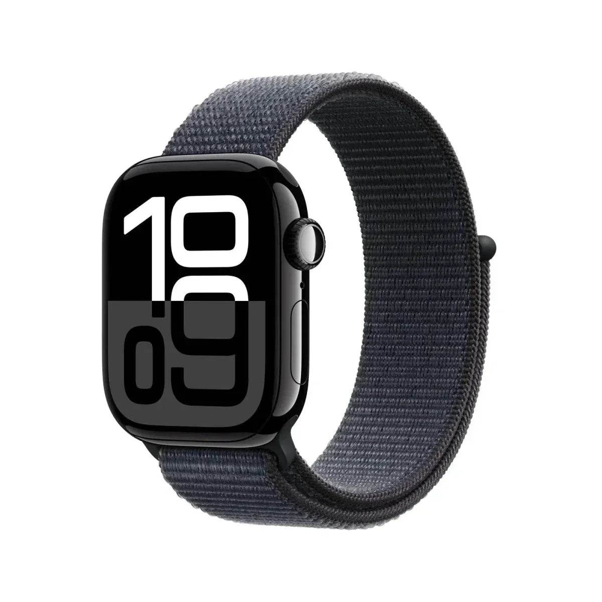 Apple Watch Series 10 GPS 42mm – Jet Black Aluminium Case with Sport Band