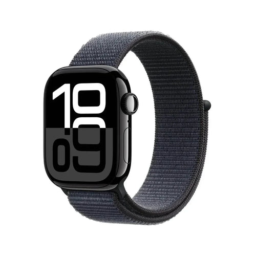 Apple Watch Series 10 GPS 42mm – Jet Black Aluminium Case with Sport Band