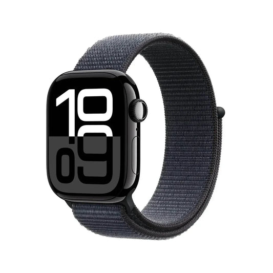 Apple Watch Series 10 GPS 42mm – Jet Black Aluminium Case with Sport Band