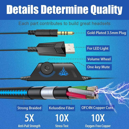 Bengoo G9000 Gaming Headset: Immerse Yourself in Superior Sound