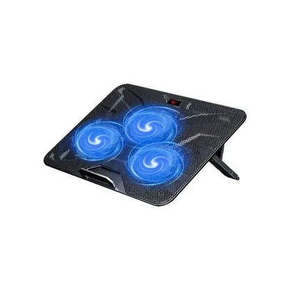 HAVIT F2067 Gaming Laptop Cooling Pad – 6 Fans, Fits 12"-18.3", 3 Speed Modes (Black)