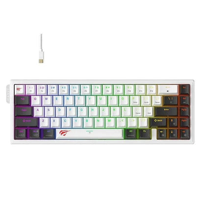 Havit KB900L Magnetic Mechanical Gaming Keyboard – Rapid Trigger, 8000Hz Polling Rate, White