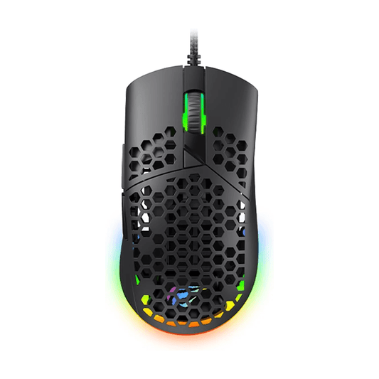 Havit MS1036 RGB Gaming Mouse – 7200 DPI, 7 Programmable Keys, Ergonomic Design (Black)