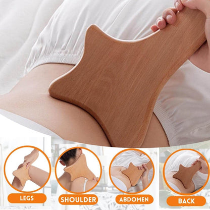 HTT GLOBAL Wood Massage Tools Set (3/5/7 Pcs) – Maderotherapy Kit for Gua Sha, Lymphatic Drainage & Cellulite Reduction