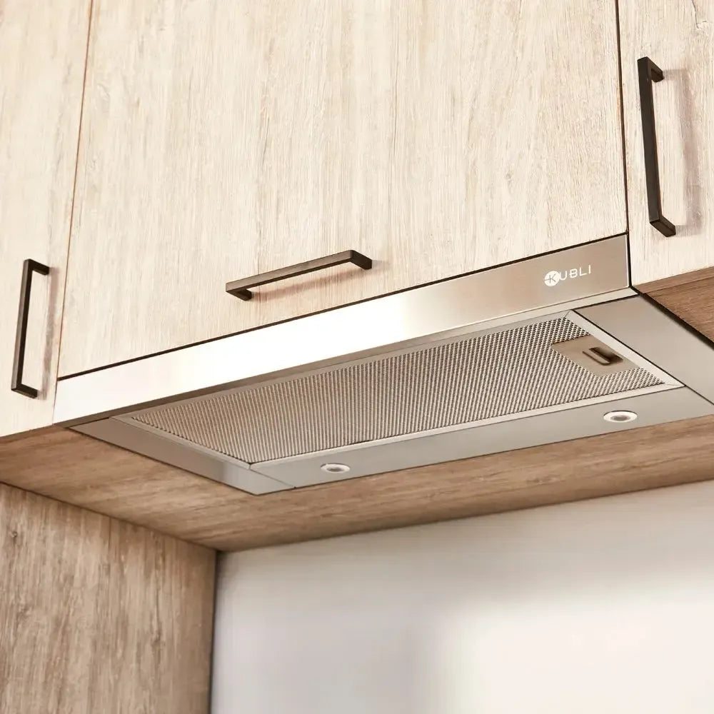 Kit Campana Kubli Neu Slider + Horno Empotrado Design 57 Lts FDV
