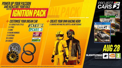 Project Cars 3 Video Game for Sony PlayStation 4-Brands New