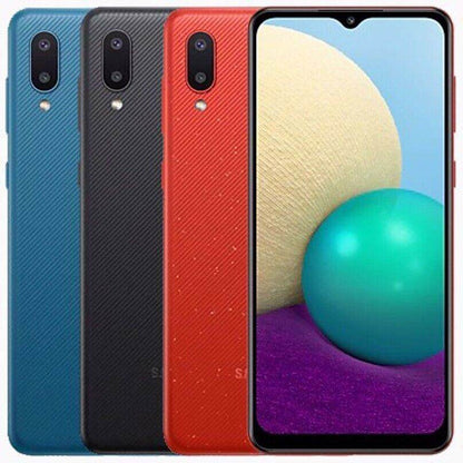 Samsung Galaxy A02 (2021) – 3GB RAM, 32GB Storage, 6.5" Infinity-V Display, 5000mAh Battery