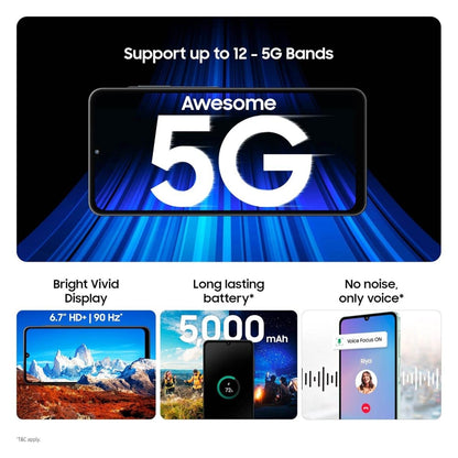 Samsung Galaxy A06 5G (4GB RAM / 64GB / 128GB) – 90Hz Display, 50MP Camera, 5000mAh Battery