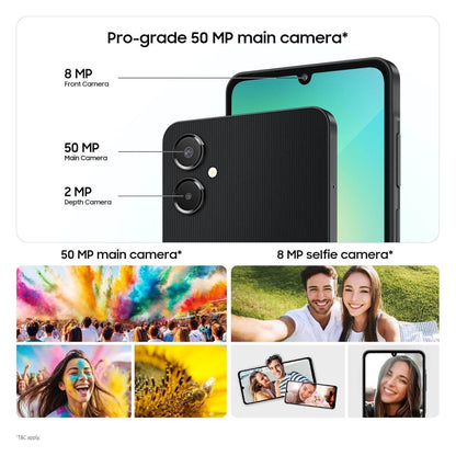 Samsung Galaxy A06 5G (4GB RAM / 64GB / 128GB) – 90Hz Display, 50MP Camera, 5000mAh Battery