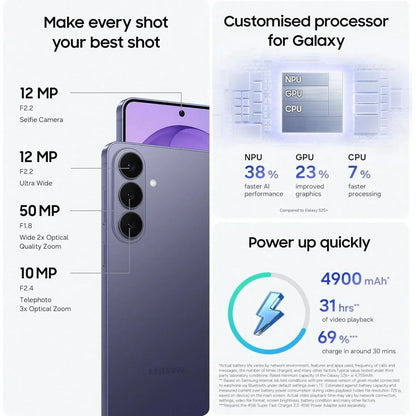 Samsung Galaxy S26+ 5G 256GB AI Phone – Cobalt Violet