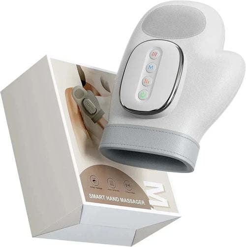 Smart Hand Massager with Heat – Airbag Compression,