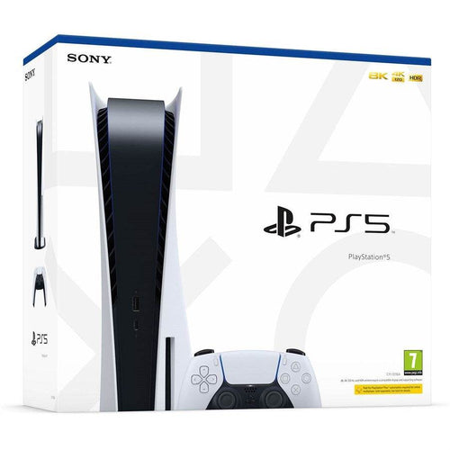 Sony PlayStation 5 Disc Console Sony PlayStation 5 Disc – 4K Gaming, 1TB SSD, 120Hz (UK Version)