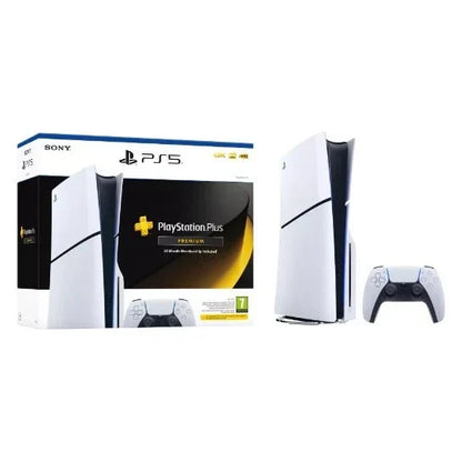 Sony PS5 Disc Console + PlayStation Plus Premium 24 Month Subscription